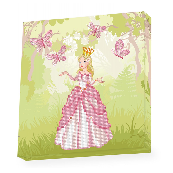 Diamond Dotz Decorative Box Princess Adventure - 11.0" x 11.0"