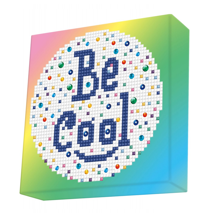 Diamond Dotz Decorative Box Be Cool - 5.9" x 5.9"