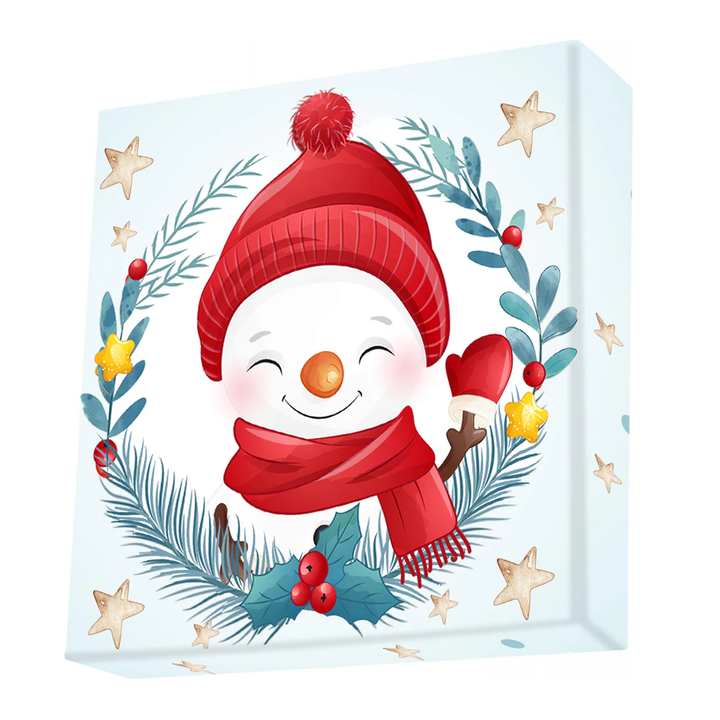 Diamond Dotz Christmas Trio Snowman - 8.7" x 8.7"