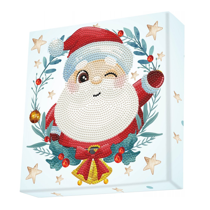 Diamond Dotz Christmas Trio Santa - 8.7" x 8.7"