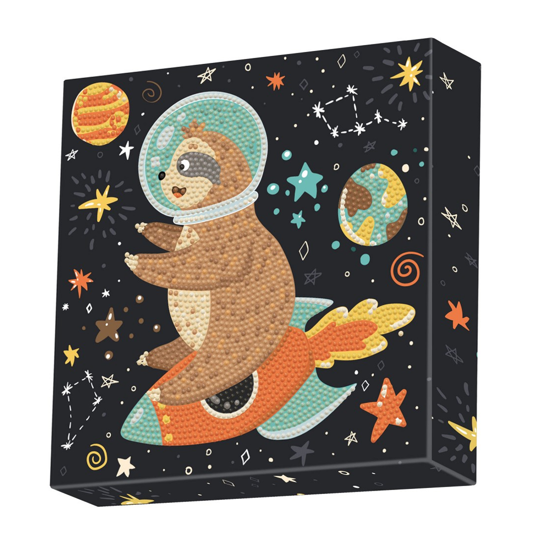 Diamond Dotz Sloth Rocket - 8.7" x 8.7"