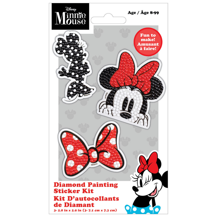 Diamond Dotz Disney Minnie Icons - Sticker Set