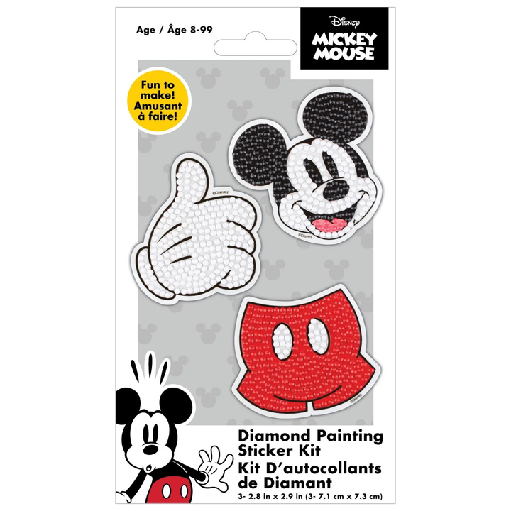 Diamond Dotz Disney Mickey Icons - Sticker Set