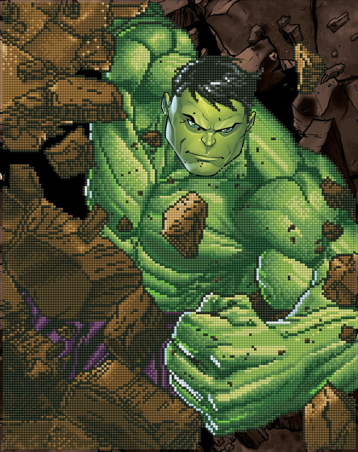 Diamond Dotz Marvel Hulk Smash - 16.5 x 20.9 in