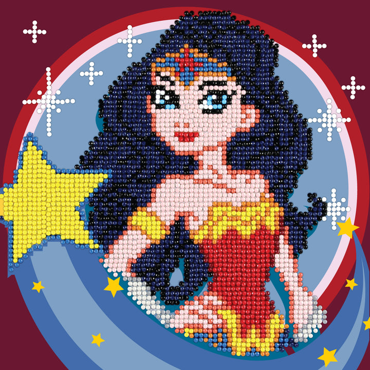 Diamond Dotz Young DC Wonder Woman - 8.7 x 8.7 in