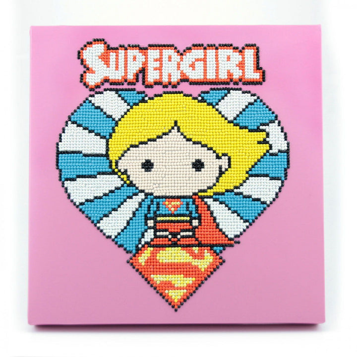 Diamond Dotz Supergirl - 11 x 11 in