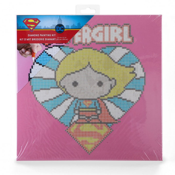 Diamond Dotz Supergirl - 11 x 11 in