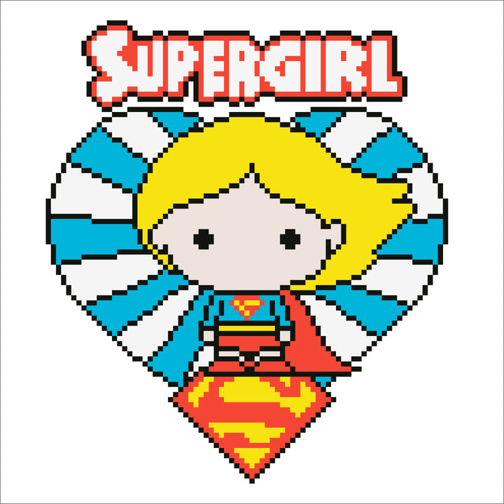 Diamond Dotz Supergirl - 11 x 11 in