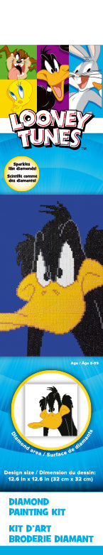 Diamond Dotz Daffy Duck - 12.6 x 12.6 in