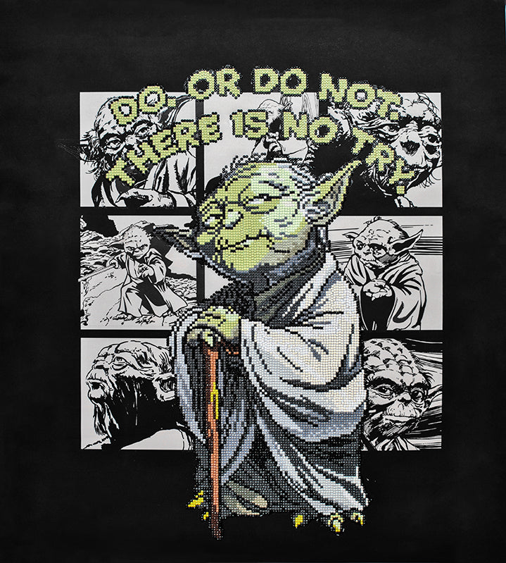 Diamond Dotz Yoda - 22.3 x 25.1 in