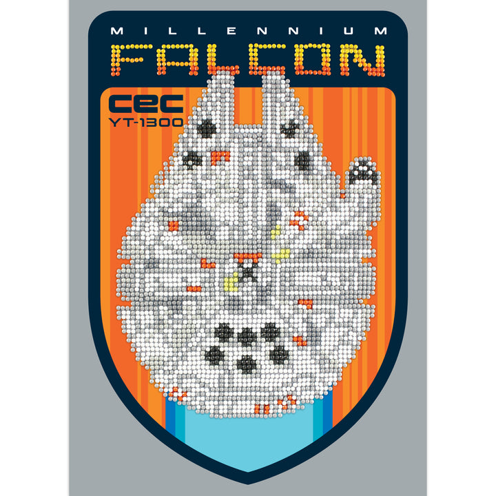 Diamond Dotz Millennium Falcon CEC YT-1300 - 8.7 x 12.2 in
