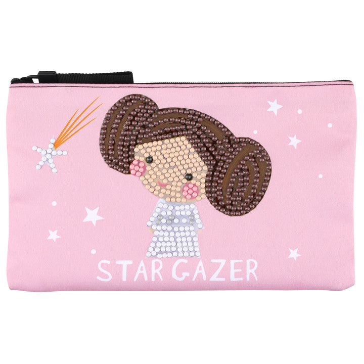Diamond Dotz Star Wars Leia Star Gazer DOTZIES Pouch Kit - 7.75 x  4.5 in