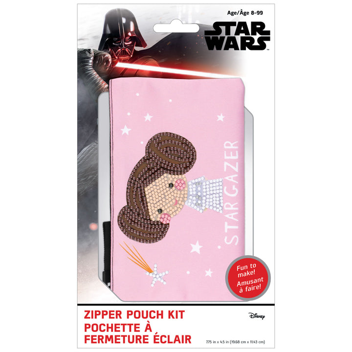 Diamond Dotz Star Wars Leia Star Gazer DOTZIES Pouch Kit - 7.75 x  4.5 in