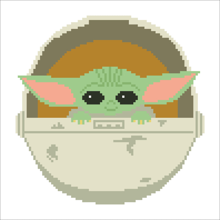 Diamond Dotz The Mandalorian The Child Box - 11 x 11 in