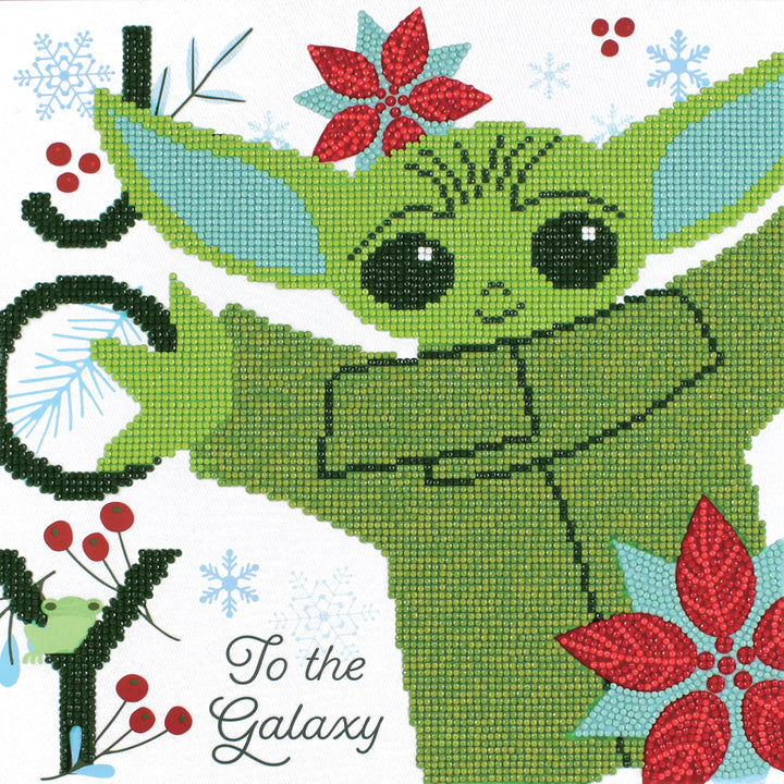 Diamond Dotz Star Wars Grogu Holiday - 12.6 x 12.6 in