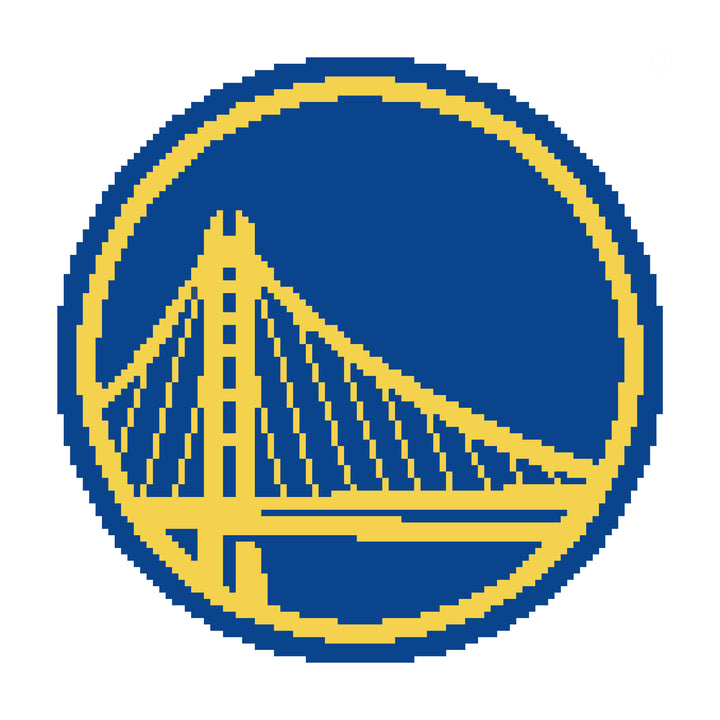 Diamond Dotz NBA Golden State Warriors - 12.6 x 12.6 in