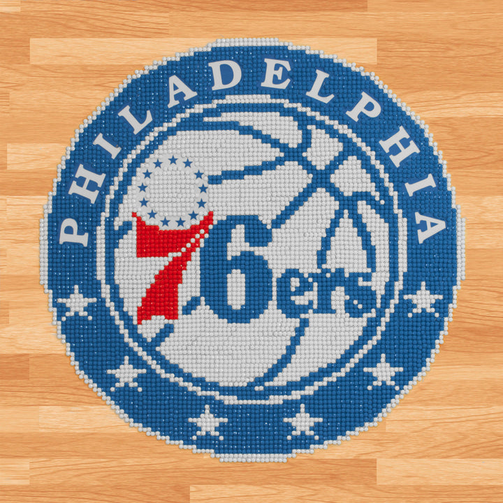 Diamond Dotz NBA Philadelphia 76ers - 12.6 x 12.6 in