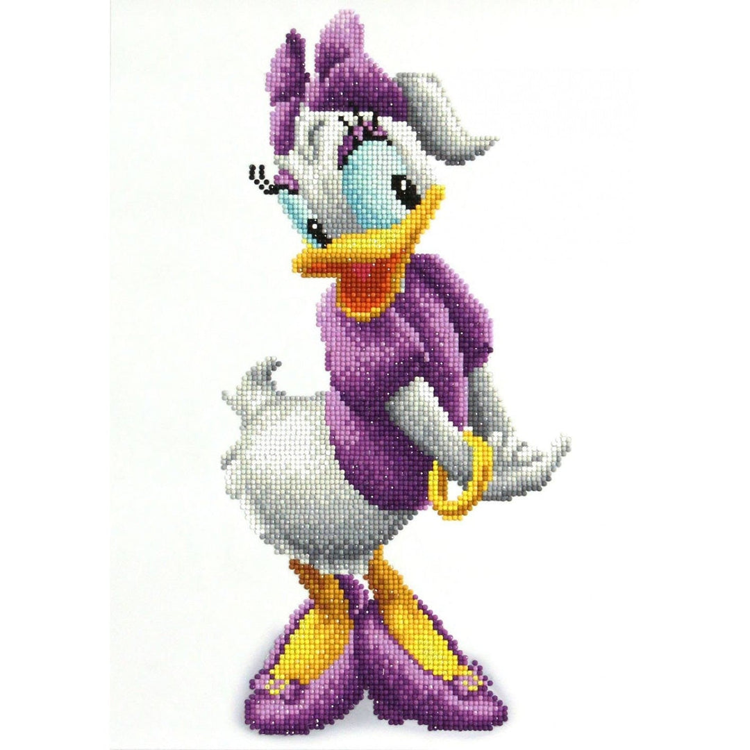 Diamond Dotz Daisy Duck - 12.2" x 16.9"