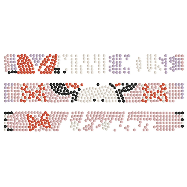 Diamond Dotz Disney Minnie Mouse Couture Dotzies Bracelet Kit