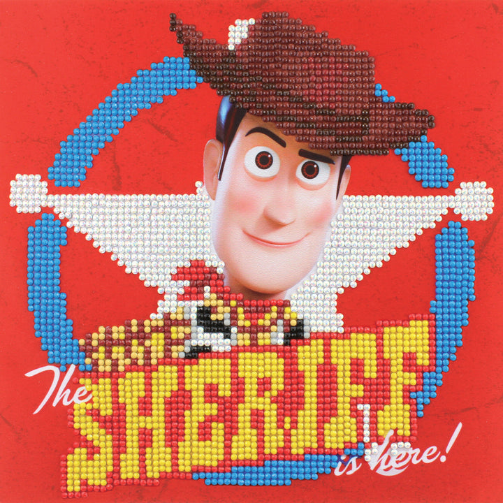 Diamond Dotz Toy Story - Woody The Sheriff Is Here - 8.7 x 8.7 in