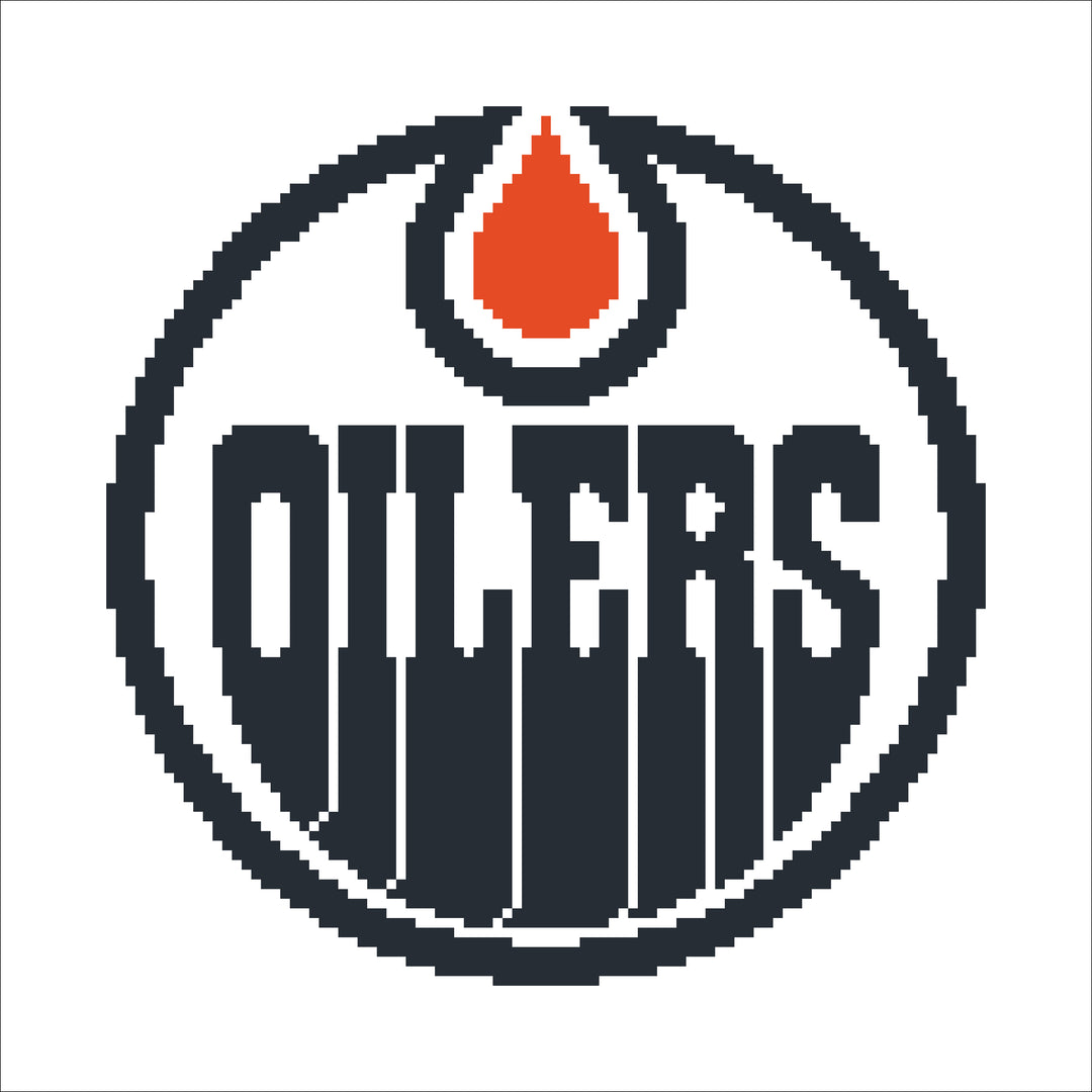 Diamond Dotz NHL Edmonton Oilers - 12.6 x 12.6 in