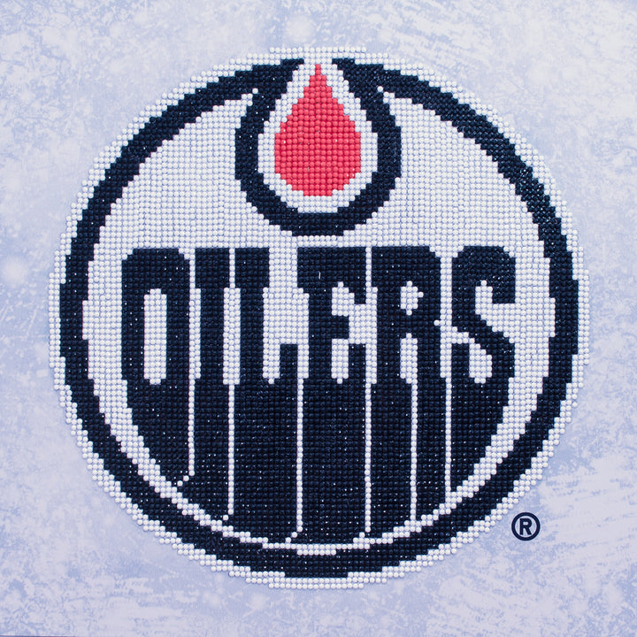 Diamond Dotz NHL Edmonton Oilers - 12.6 x 12.6 in