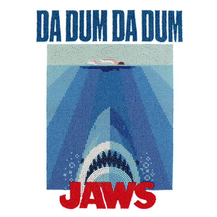 Diamond Dotz Jaws DA DUM - 12.6" x 16.7"