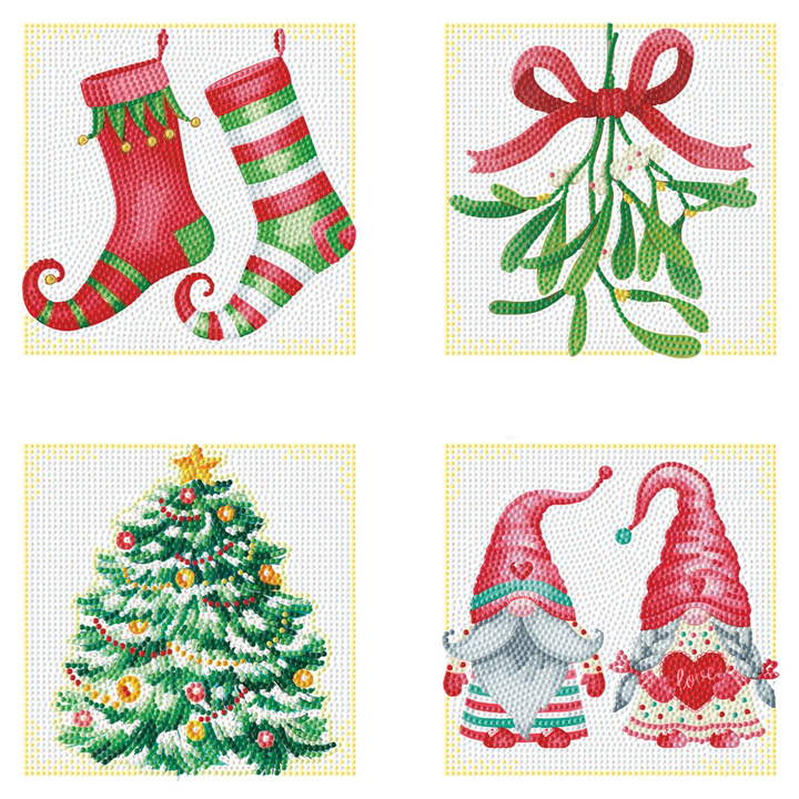 Diamond Dotz Mini Dotz Christmas Joy - 5.0" x 5.0"