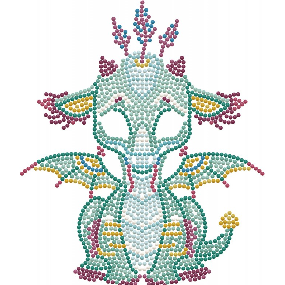 Diamond Dotz Ariel the Baby Dragon - 8.66 x 8.66 in