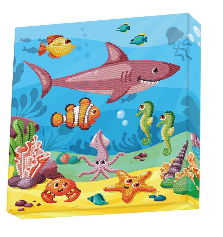 Diamond Dotz Dotz in the Ocean - 10.2 x 10.2 in