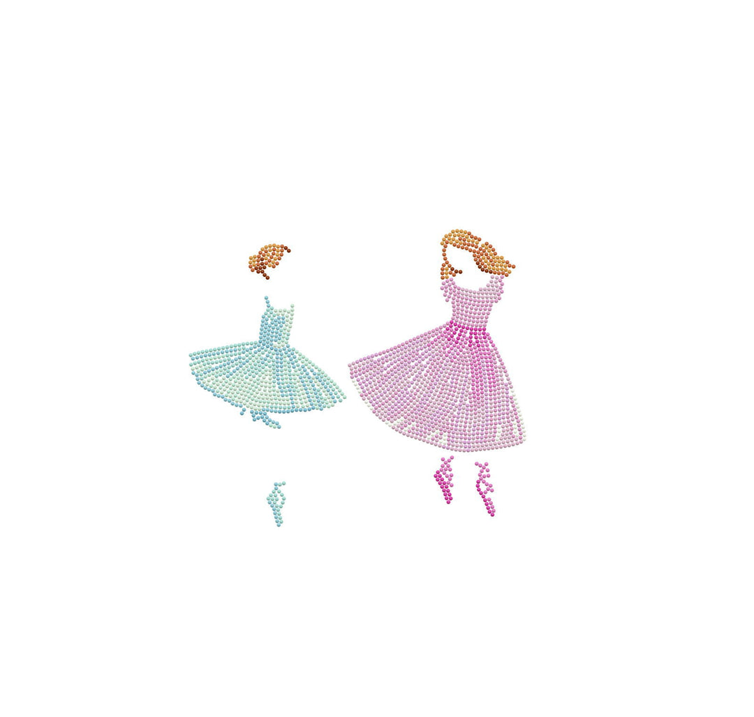 Diamond Dotz Ballet Babes - 11.02 x 11.02 in