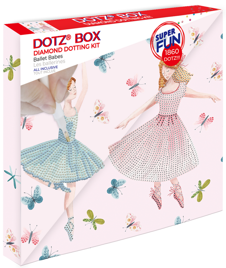 Diamond Dotz Ballet Babes - 11.02 x 11.02 in