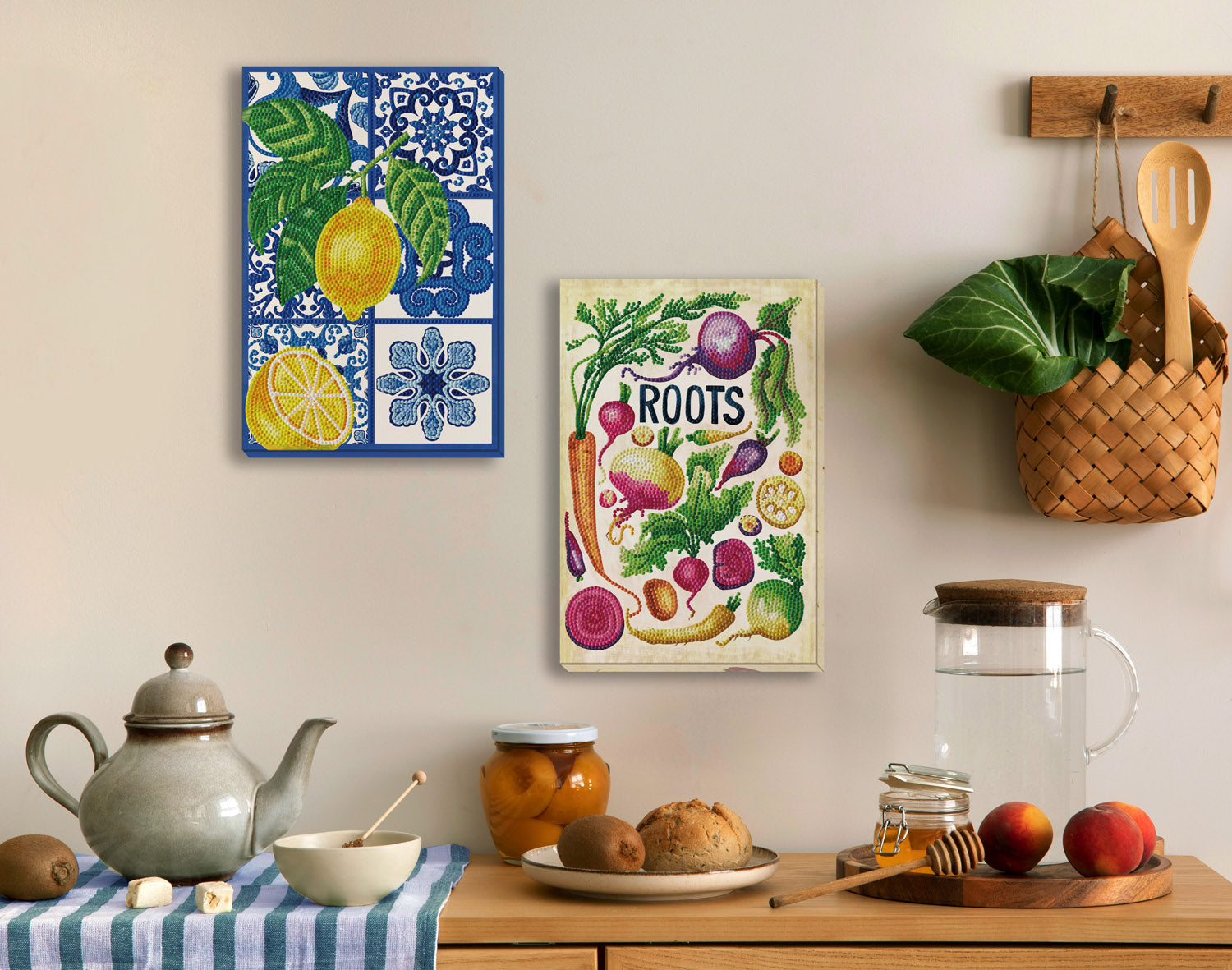 Citrus Tiles | Diamond Painting Kits Floral & Flowers | Diamond