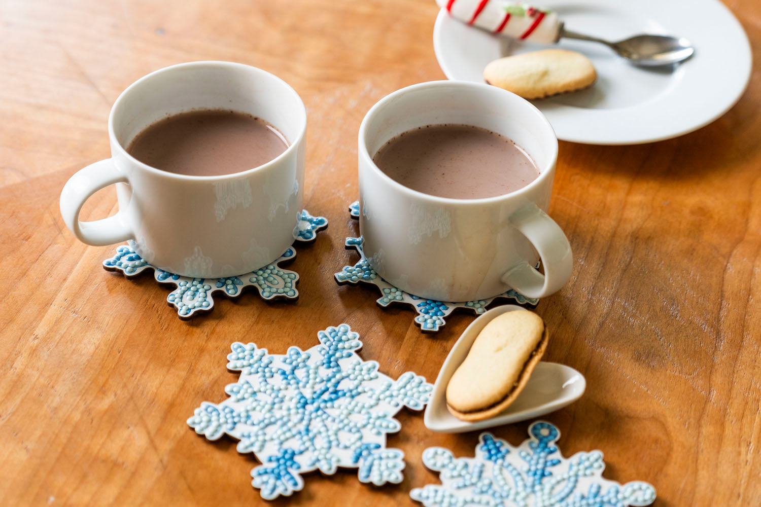 Snowflakes Coasters Diamond Painting Kit | Diamond Dotz® – DIAMOND