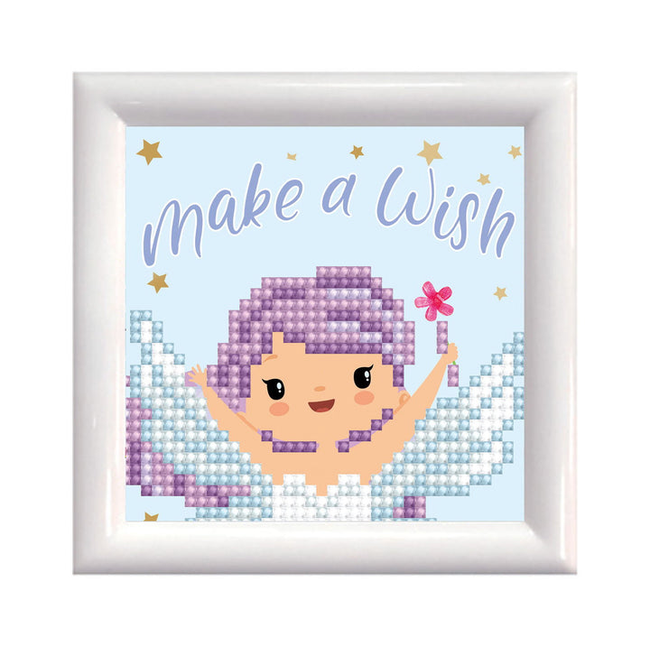 Diamond Dotz Make a Wish Fairy Kit with Frame - 9.5 x 9.5 in