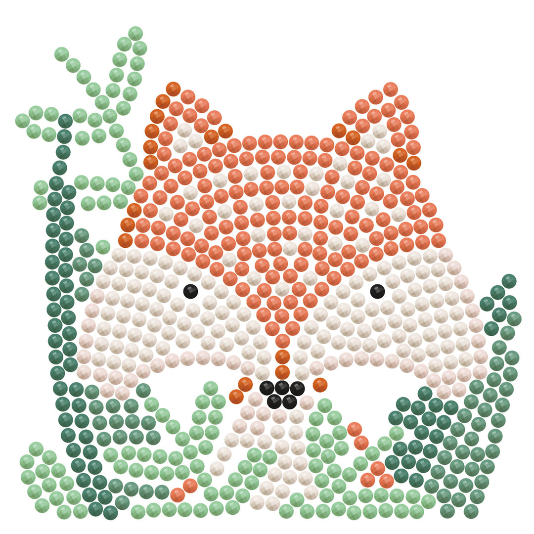 Diamond Dotz Woodland Fox - Framed Kit - 4 x 4 in