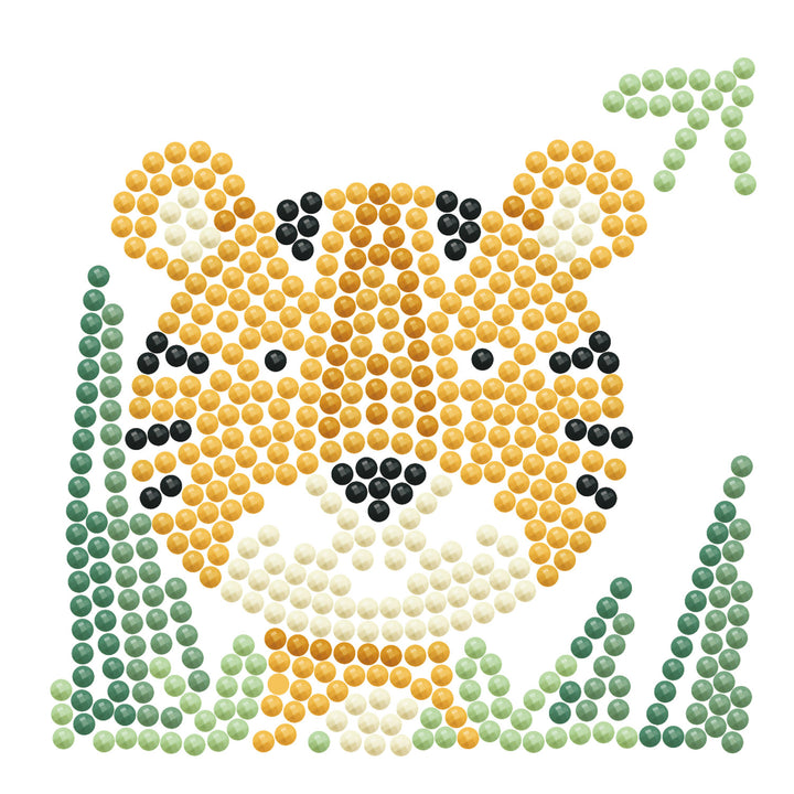 Diamond Dotz Woodland Tiger - Framed Kit - 4 x 4 in