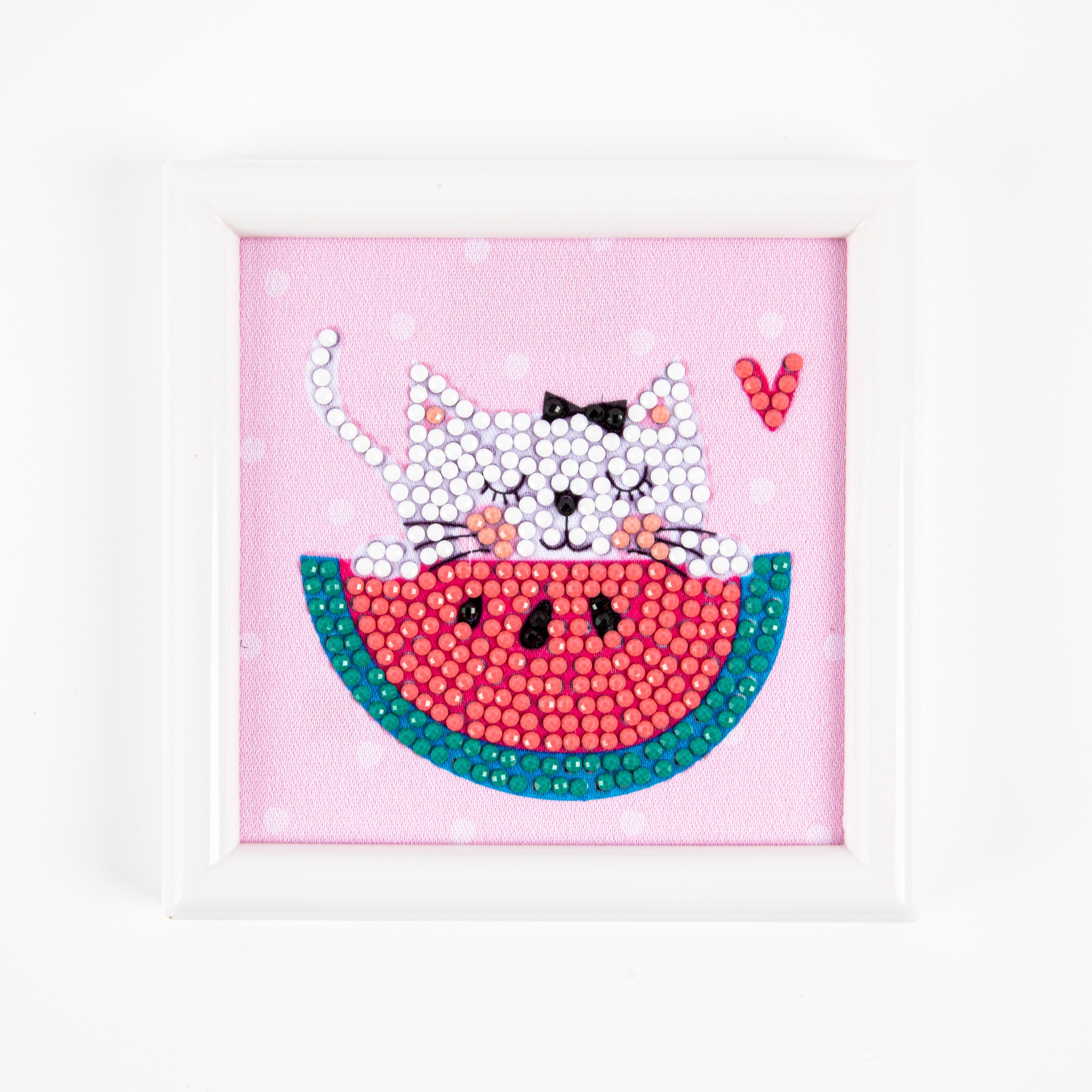 Mmmm - Framed Kit | Diamond Painting Kits Kids | Diamond Dotz