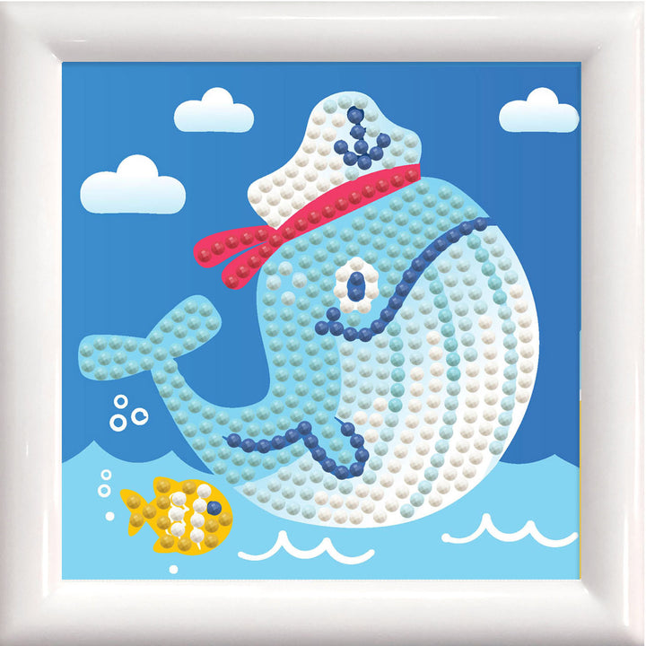 Diamond Dotz Whale Song - Framed Kit - 4 x 4 in