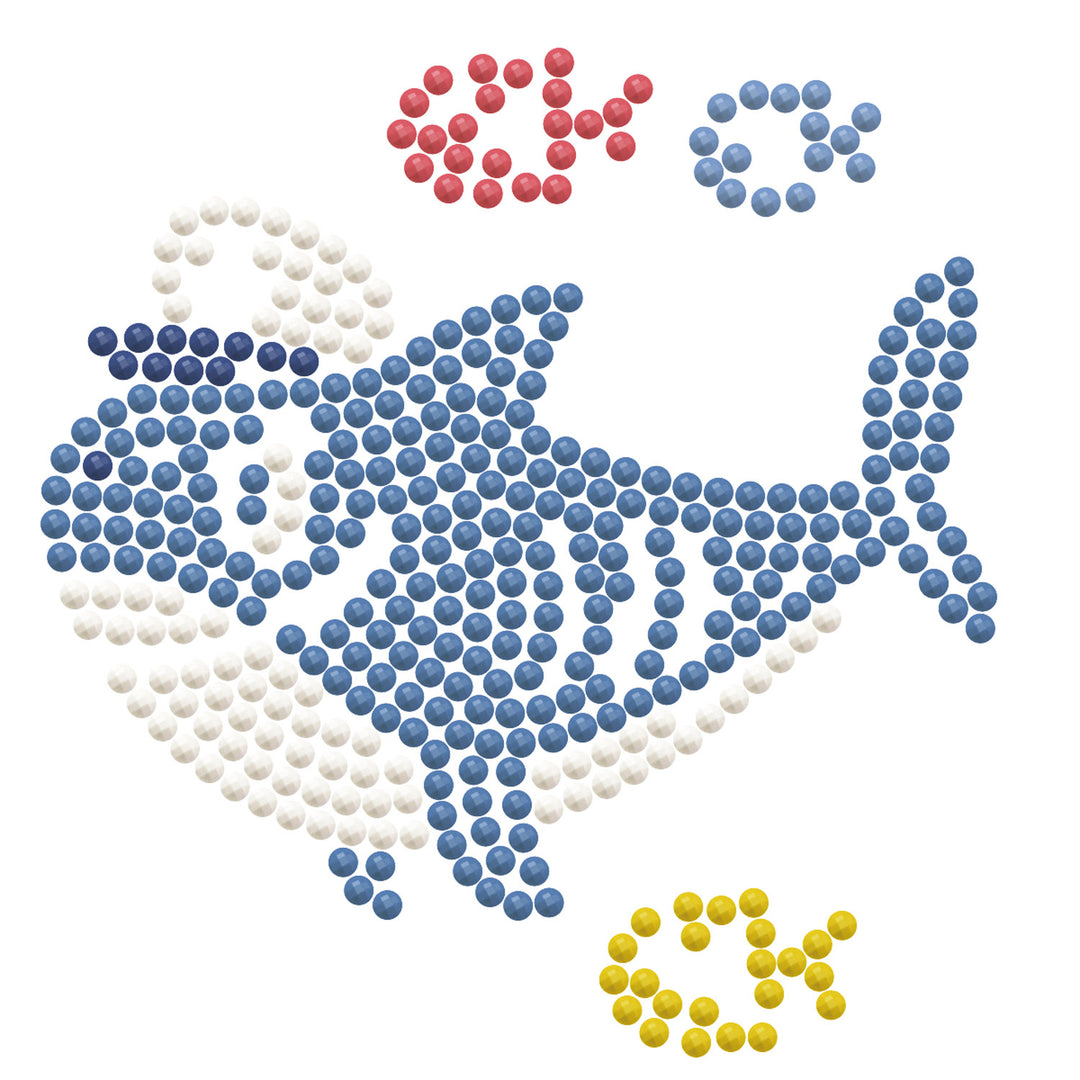 Diamond Dotz Shark Ahoy! - Framed Kit - 4 x 4 in