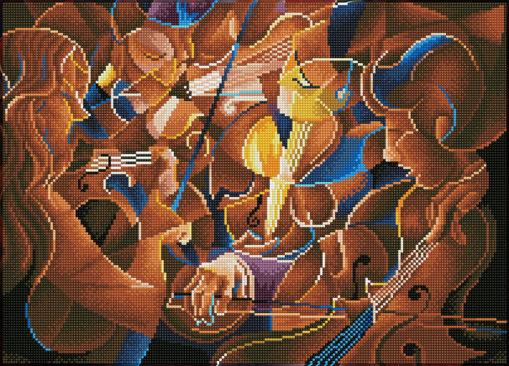 Diamond Dotz Musical Jam - 22 x 16 in
