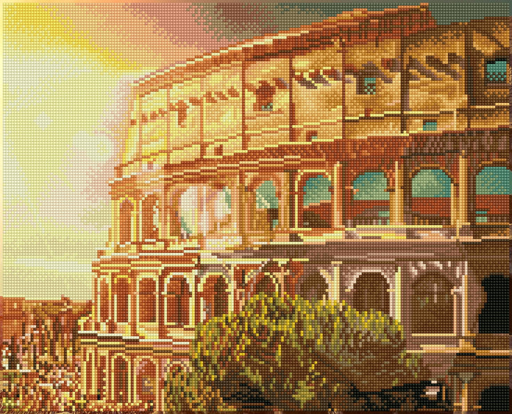 Diamond Dotz Roman Coliseum - 20.5 x 16.5 in