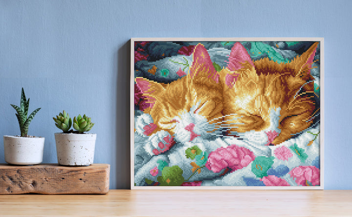 Diamond Dotz Kitty Kip - 13.6 x 17.5 in
