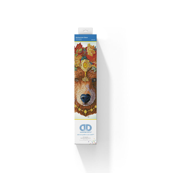 Diamond Dotz Bohemian Bear - 16.1" x 20.1"