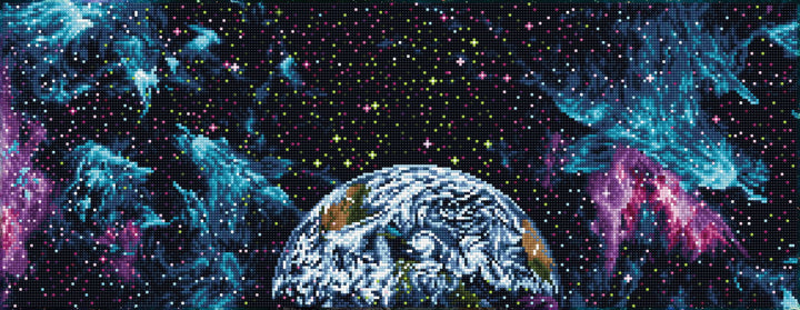 Diamond Dotz Mysterious Universe - 12.6 x 32.28 in
