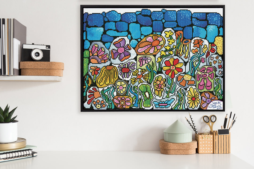 Diamond Dotz Stone Garden - 15.7 x 21.7 in