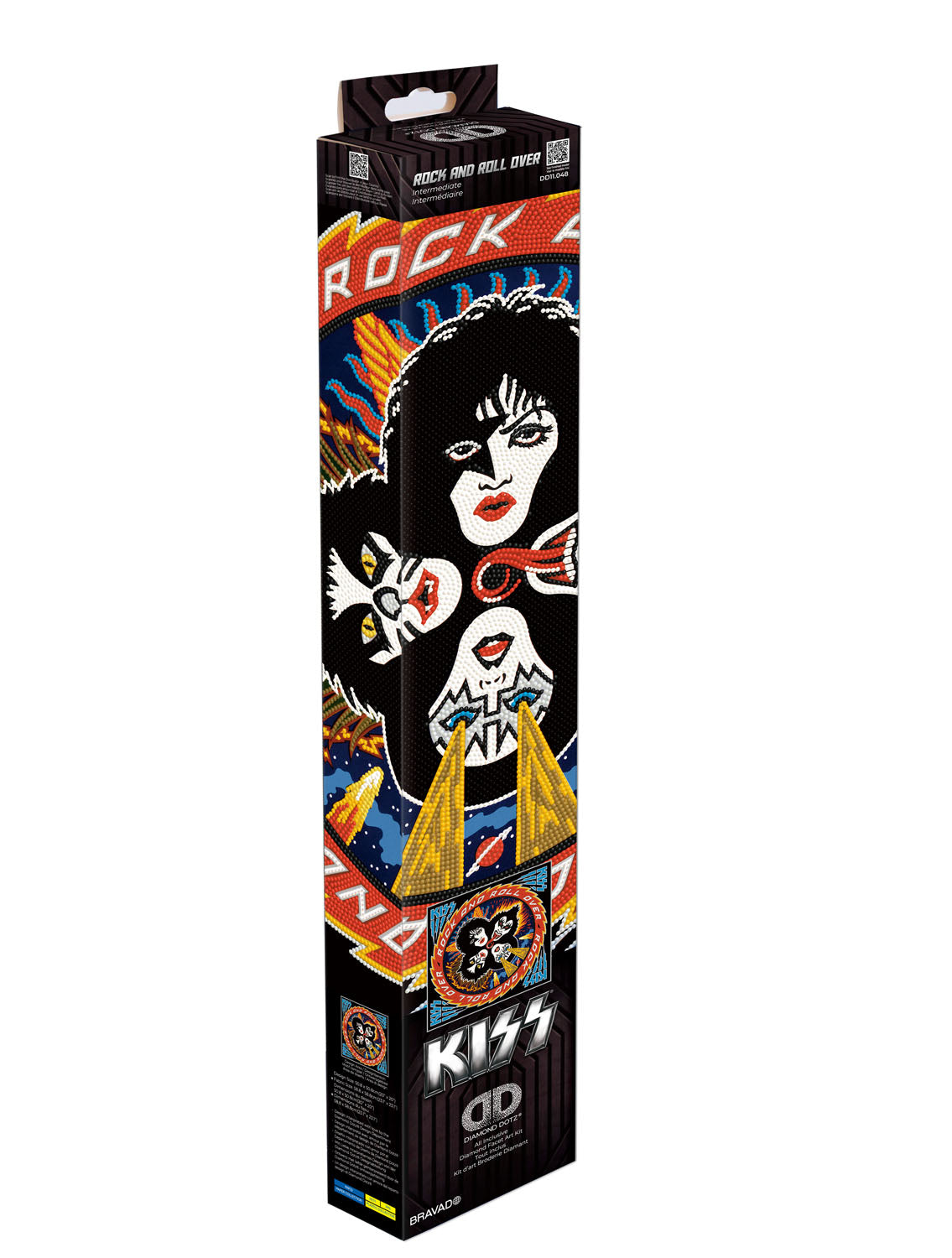 ROCK and ROLL OVER KISS Diamond Painting Kit | Diamond Dotz
