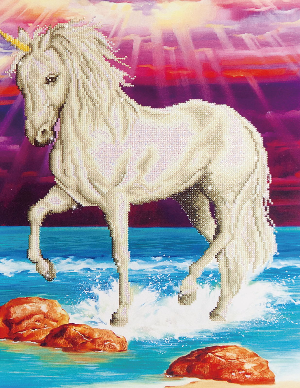 Magical Unicorn | Diamond Painting Kits Unicorns | Diamond Dotz