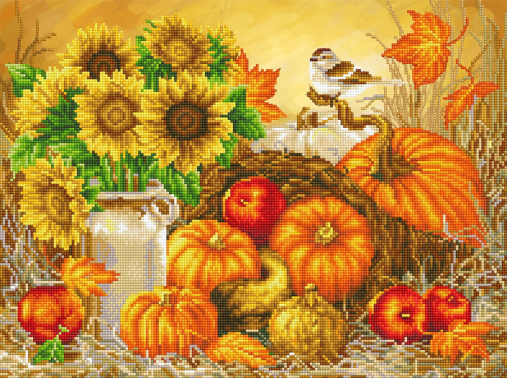 Diamond Dotz Autumn Harvest - 16.5 x 22 in