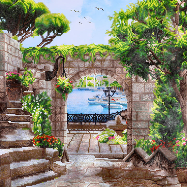 Diamond Dotz Mediterranean Stroll - 20.28 x 20.28 in